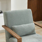 30.31   Linen Blend Upholstered 360 Swivel Accent Chair