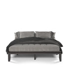 Costway King Size 14   Wooden Bed Frame Mattress Platform Wood Slats