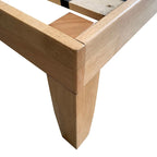 Costway King Size 14   Wooden Bed Frame Mattress Platform Wood Slats