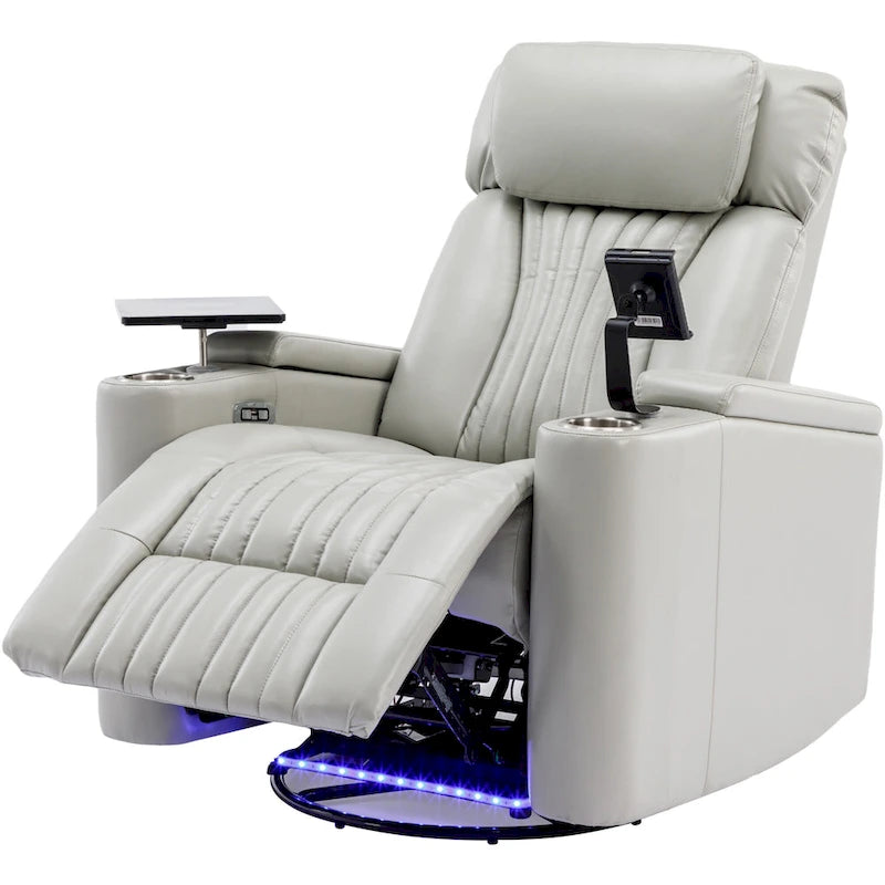 Multifunctional 270 Swivel Home Theater Power Recliner