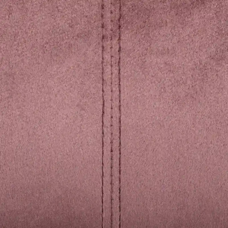 Velvet Channel Stitched 3-seater Sofa with Metal Legs