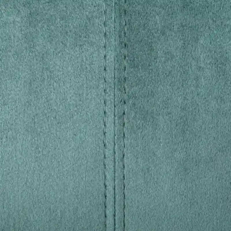 Velvet Channel Stitched 3-seater Sofa with Metal Legs