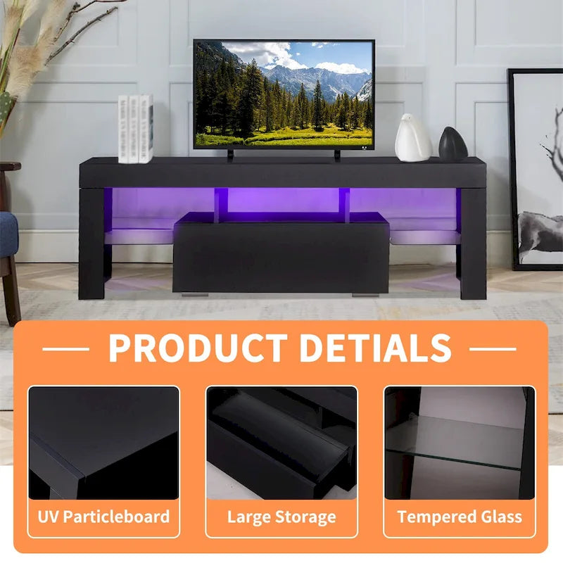 Modern 51 inch LED Modern TV with Storage