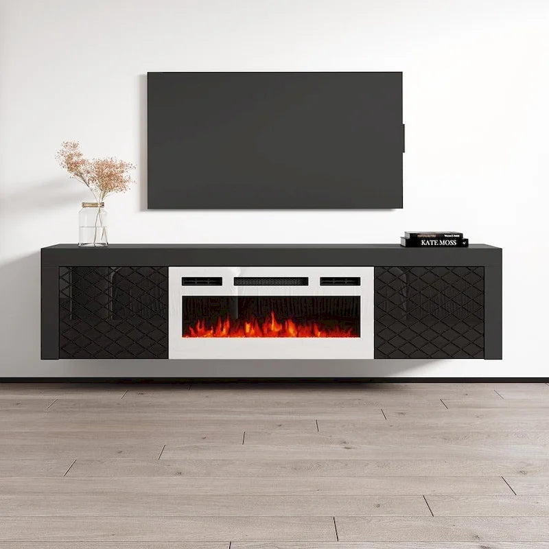 Dia WH-EF Electric Fireplace 71   TV Stand