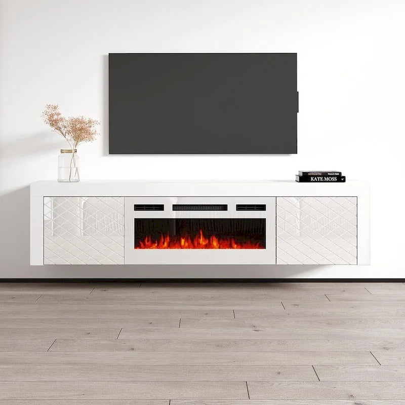 Dia WH-EF Electric Fireplace 71   TV Stand