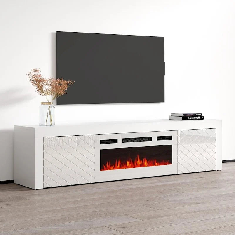 Dia WH-EF Electric Fireplace 71   TV Stand