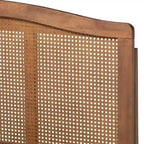 Carson Carrington Banga Wood and Synthetic Rattan Platform Bed