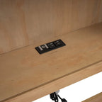 Twin Size Daybed with Trundle, Storage Cabinets and USB Ports, White