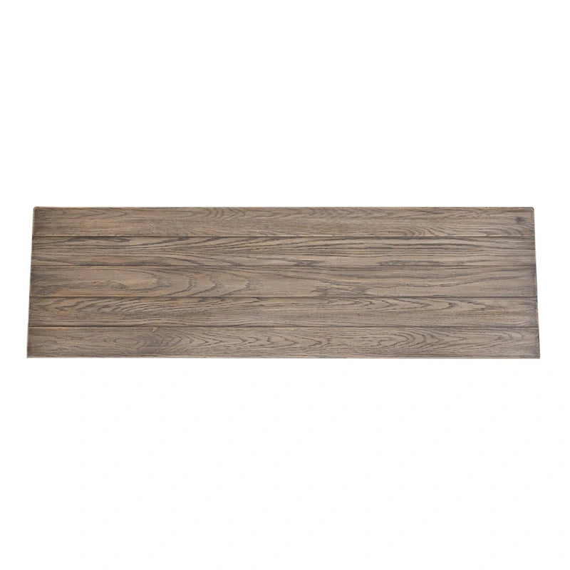 Heartland Antique White Tobacco 56 Inch Tile TV Console