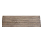 Heartland Antique White Tobacco 56 Inch Tile TV Console