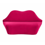Canapé Lips Velvet - 67,7 cm L x 29,1 cm P x 36 cm H