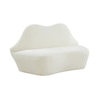 Canapé Lips Velvet - 67,7 cm L x 29,1 cm P x 36 cm H