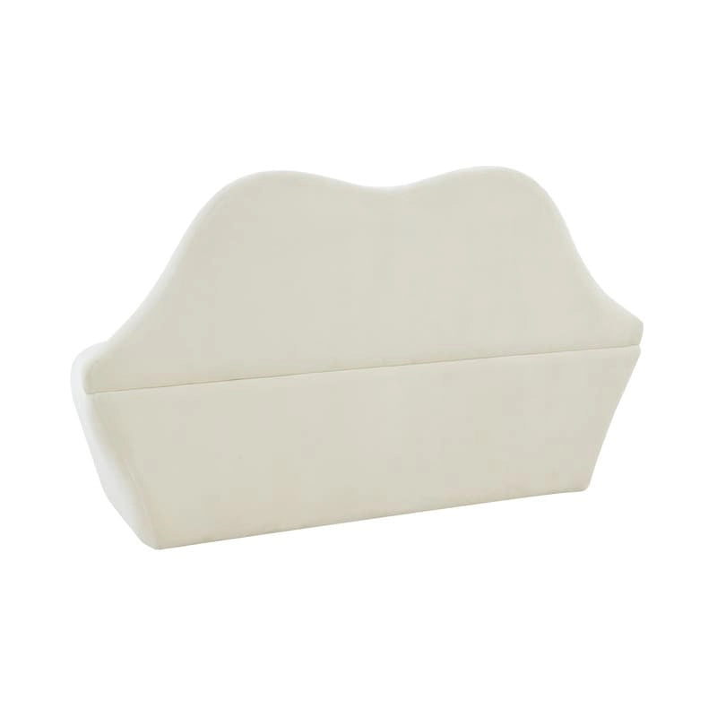 Canapé Lips Velvet - 67,7 cm L x 29,1 cm P x 36 cm H