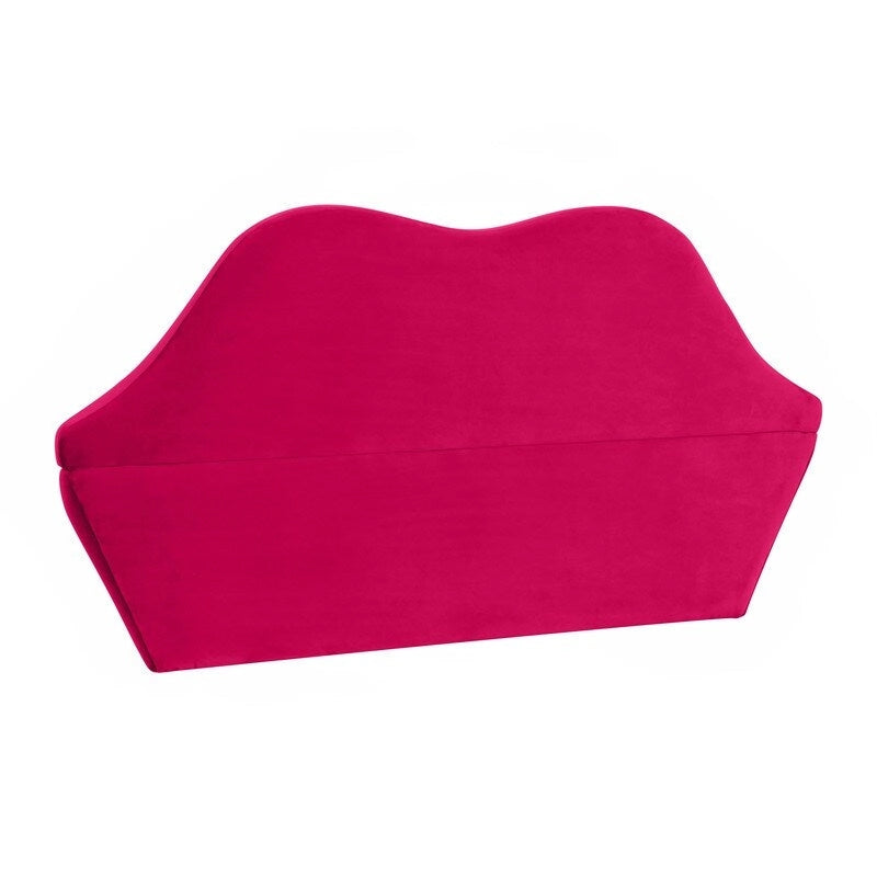 Canapé Lips Velvet - 67,7 cm L x 29,1 cm P x 36 cm H