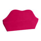Canapé Lips Velvet - 67,7 cm L x 29,1 cm P x 36 cm H