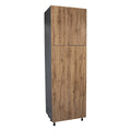Armoire utilitaire 24 x 84 - Quatre portes - Grise - 24 x 84 x 23 3/8