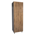 Armoire utilitaire 24 x 84 - Quatre portes - Grise - 24 x 84 x 23 3/8