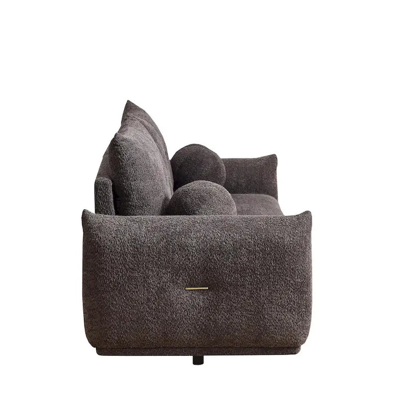 Lamb's wool 2-seater sofa