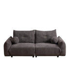 Lamb's wool 2-seater sofa