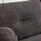 Lamb's wool 2-seater sofa