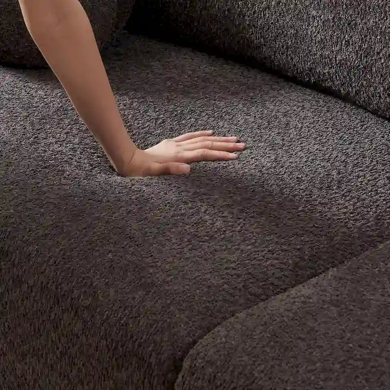 Lamb's wool 2-seater sofa