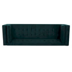 Viola Velvet Cushion 3-Seater Sofa Couch by Christopher Knight Home