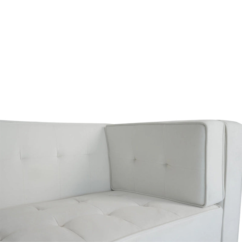 Viola Velvet Cushion 3-Seater Sofa Couch by Christopher Knight Home