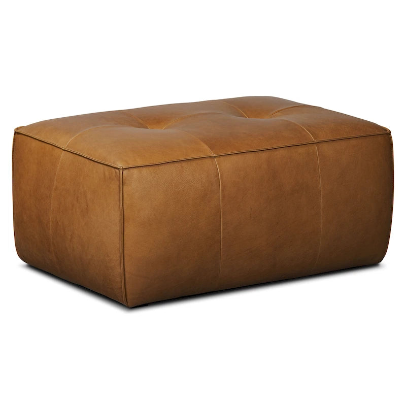 Pouf en polyéthylène et écorce
