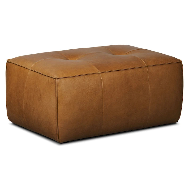 Pouf en polyéthylène et écorce
