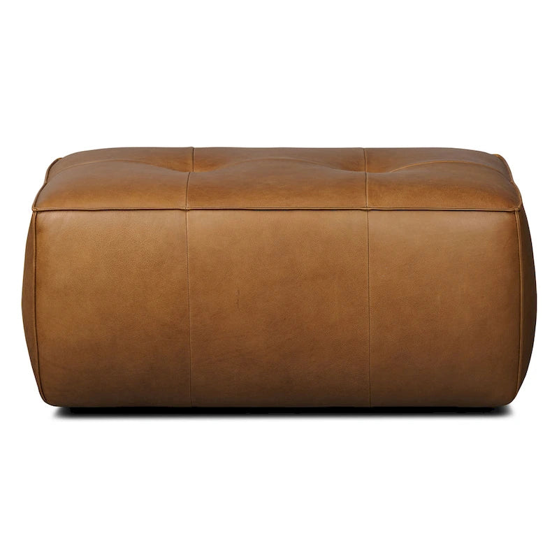 Pouf en polyéthylène et écorce