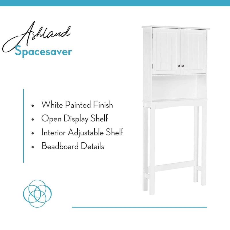 RiverRidge Ashland Over the Toilet Bathroom Spacesaver Wall Medicine Storage Cabinet with Adjustable Shelf