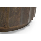 Sydney Round Solid Wood End Table